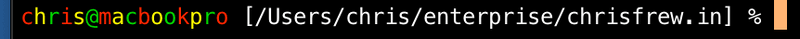 A rasta bash prompt
